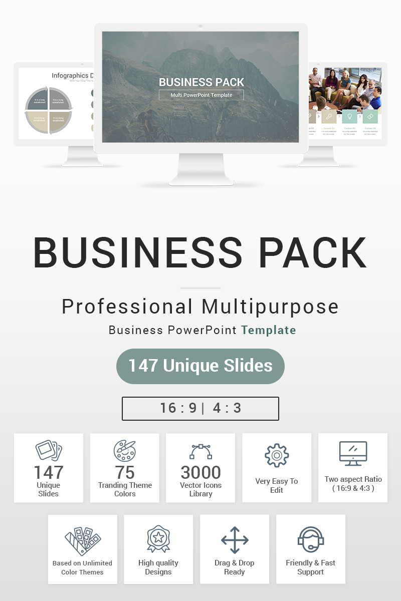 Business Pack PowerPoint template