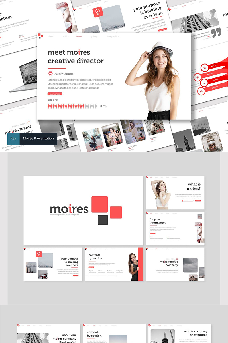 Moires - Keynote template