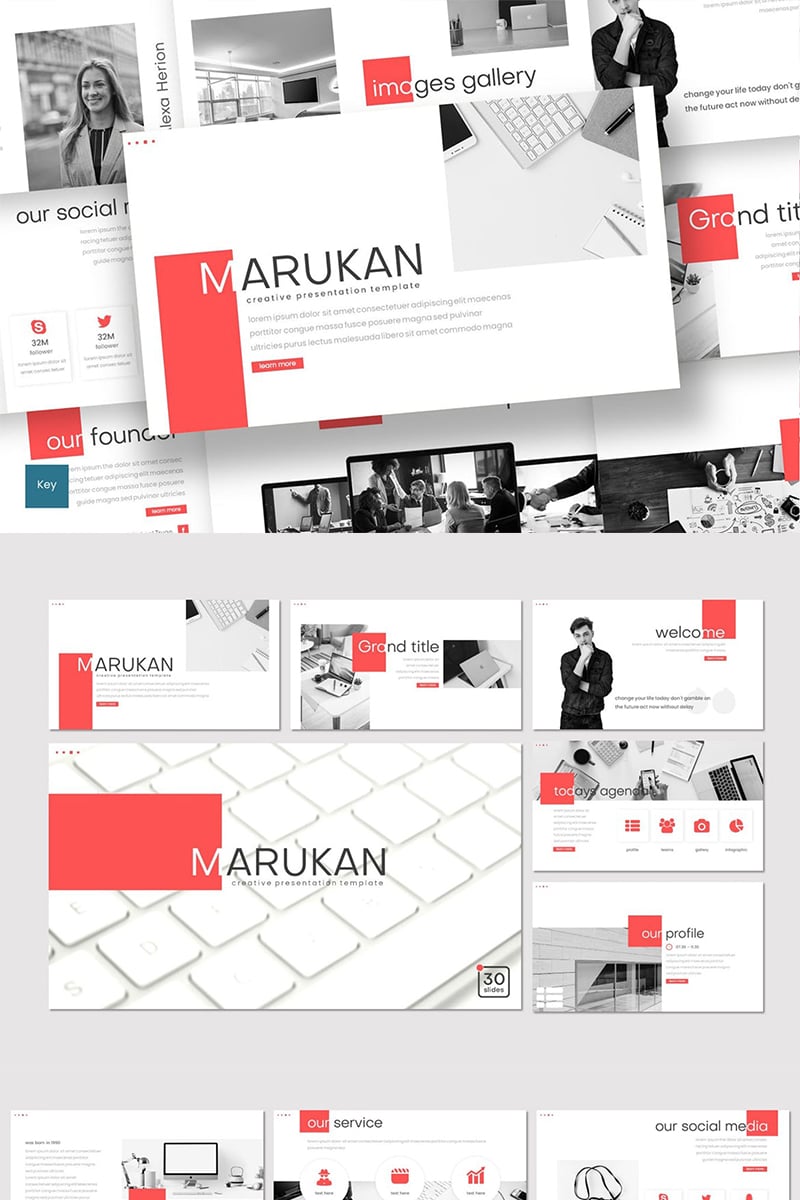 Marukan - Keynote template