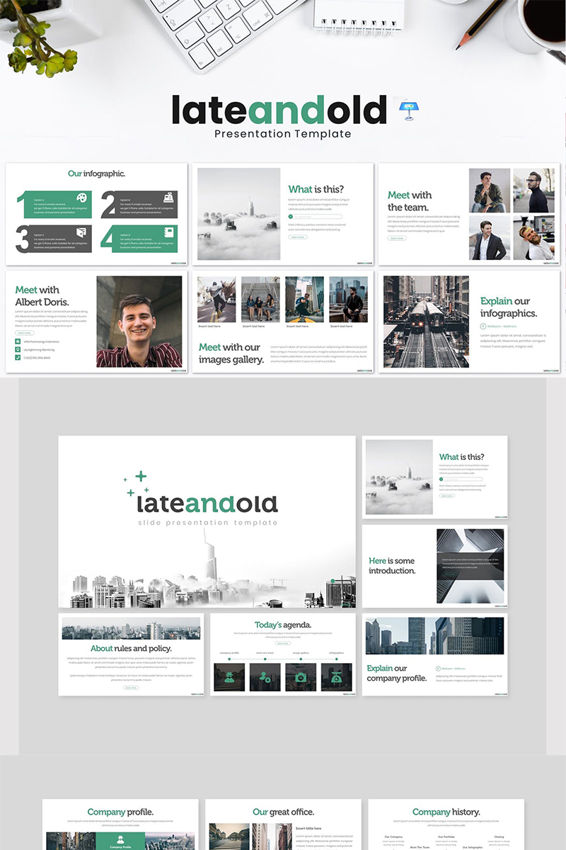 Lateandold - Keynote template