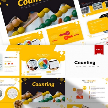 Count Background PowerPoint Templates 87083