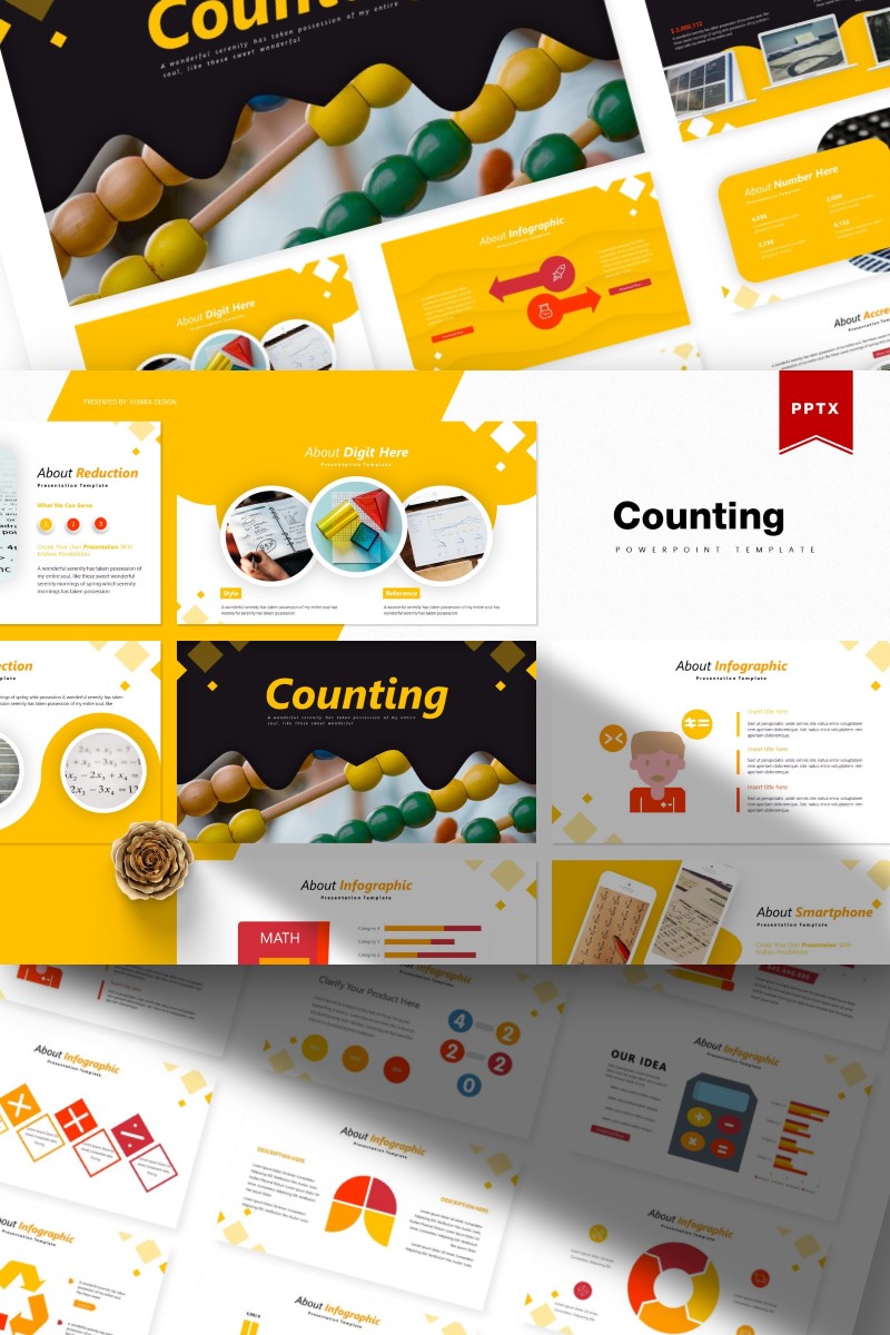 Counting | PowerPoint template
