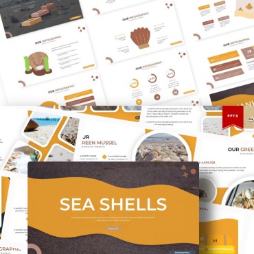 Shell Ocean PowerPoint Templates 87128