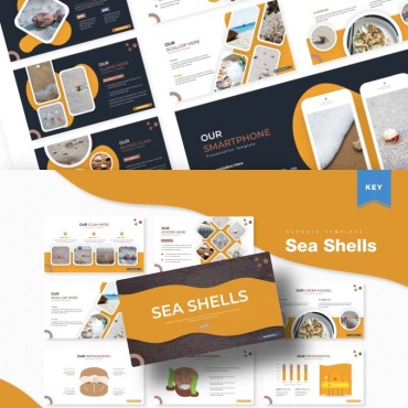 Shell Ocean Keynote Templates 87140