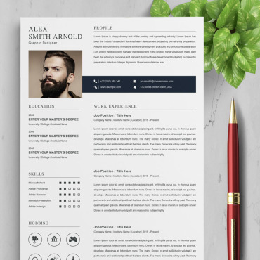Page A4 Resume Templates 87146