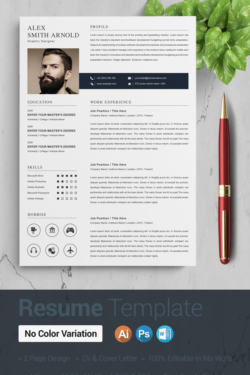 Arnold Resume Template