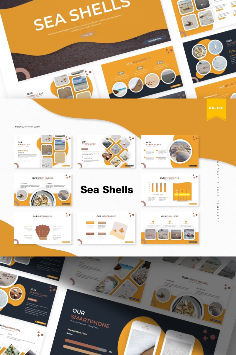 Sea Shells | Google Slides