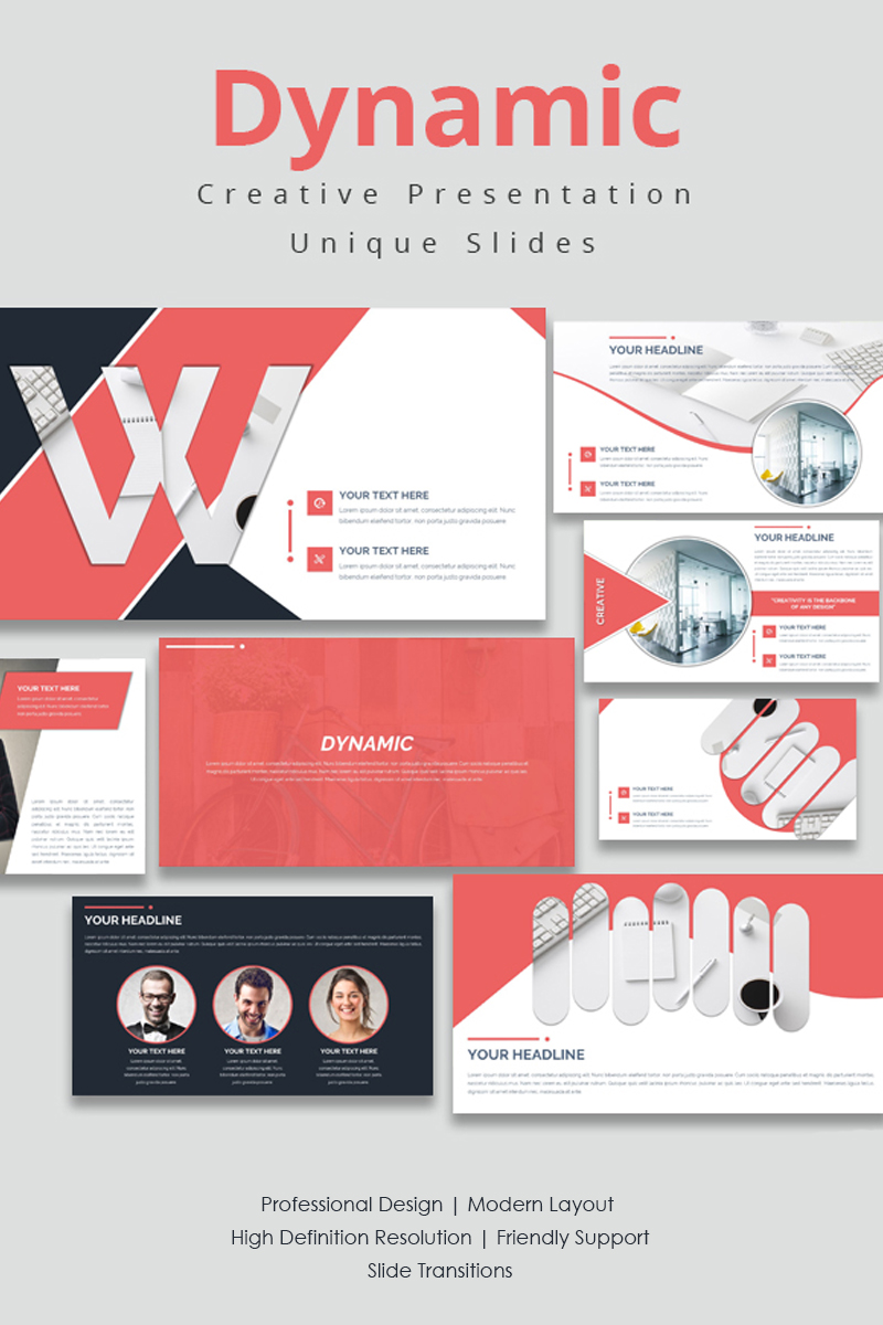 Dynamic PowerPoint template