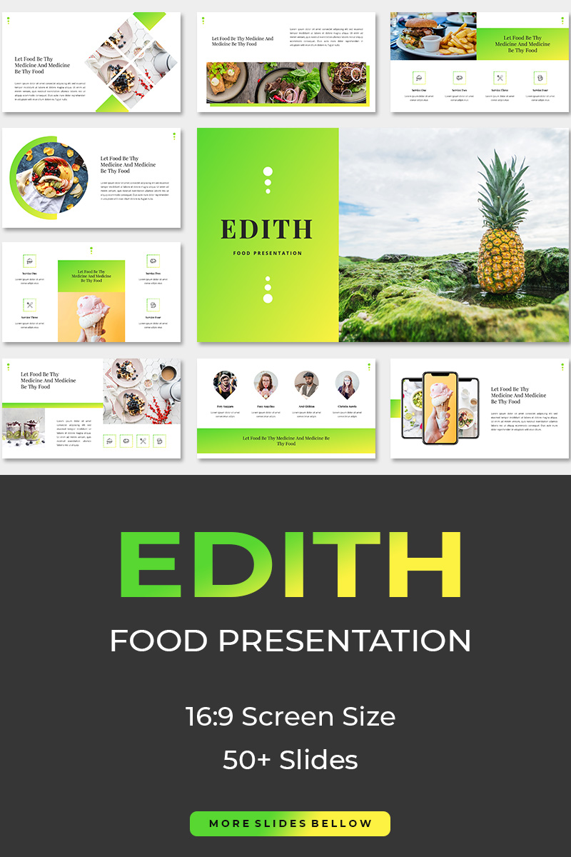 Edith Food - Keynote template