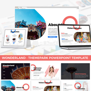 Entertainment Funfair PowerPoint Templates 87284