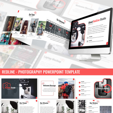 Photographer Technology PowerPoint Templates 87285