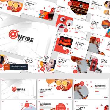 Creative Business PowerPoint Templates 87286