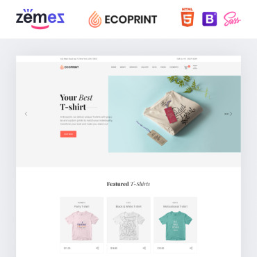 Mall Small Responsive Website Templates 87321