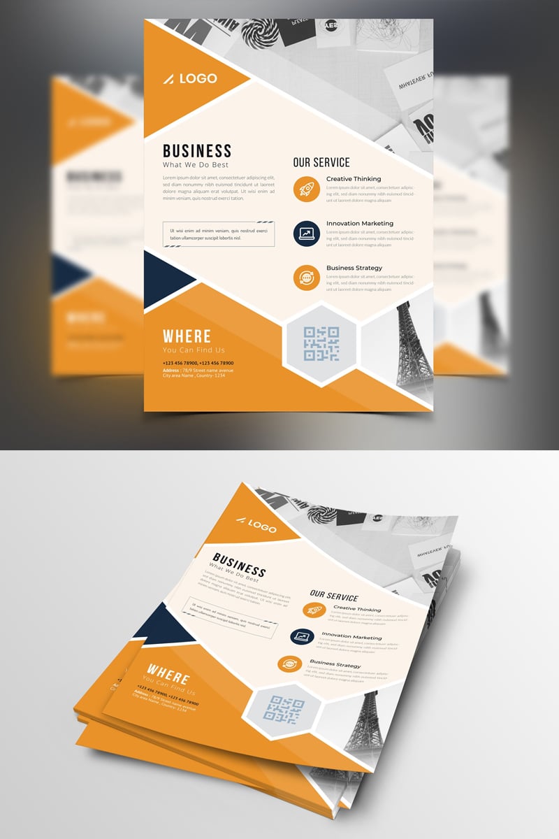 Brango-Creative-Business-Flyer - Corporate Identity Template