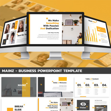 Modern Startup PowerPoint Templates 87401