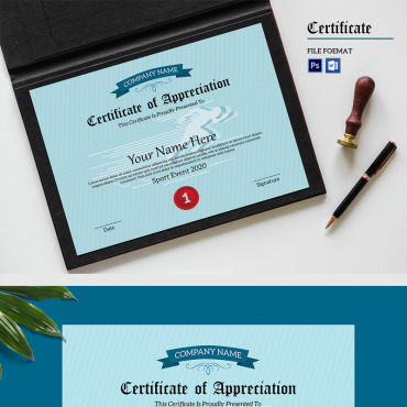 Appreciation Template Certificate Templates 87441
