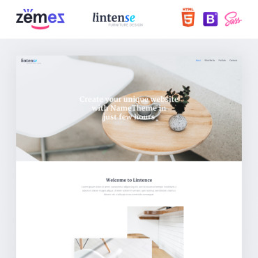 Decoration Style Landing Page Templates 87486