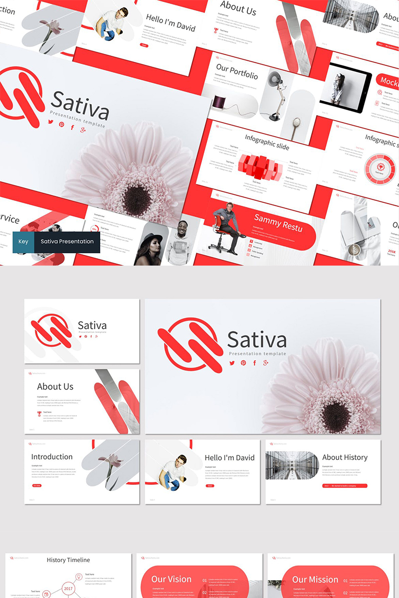 Sativa - Keynote template