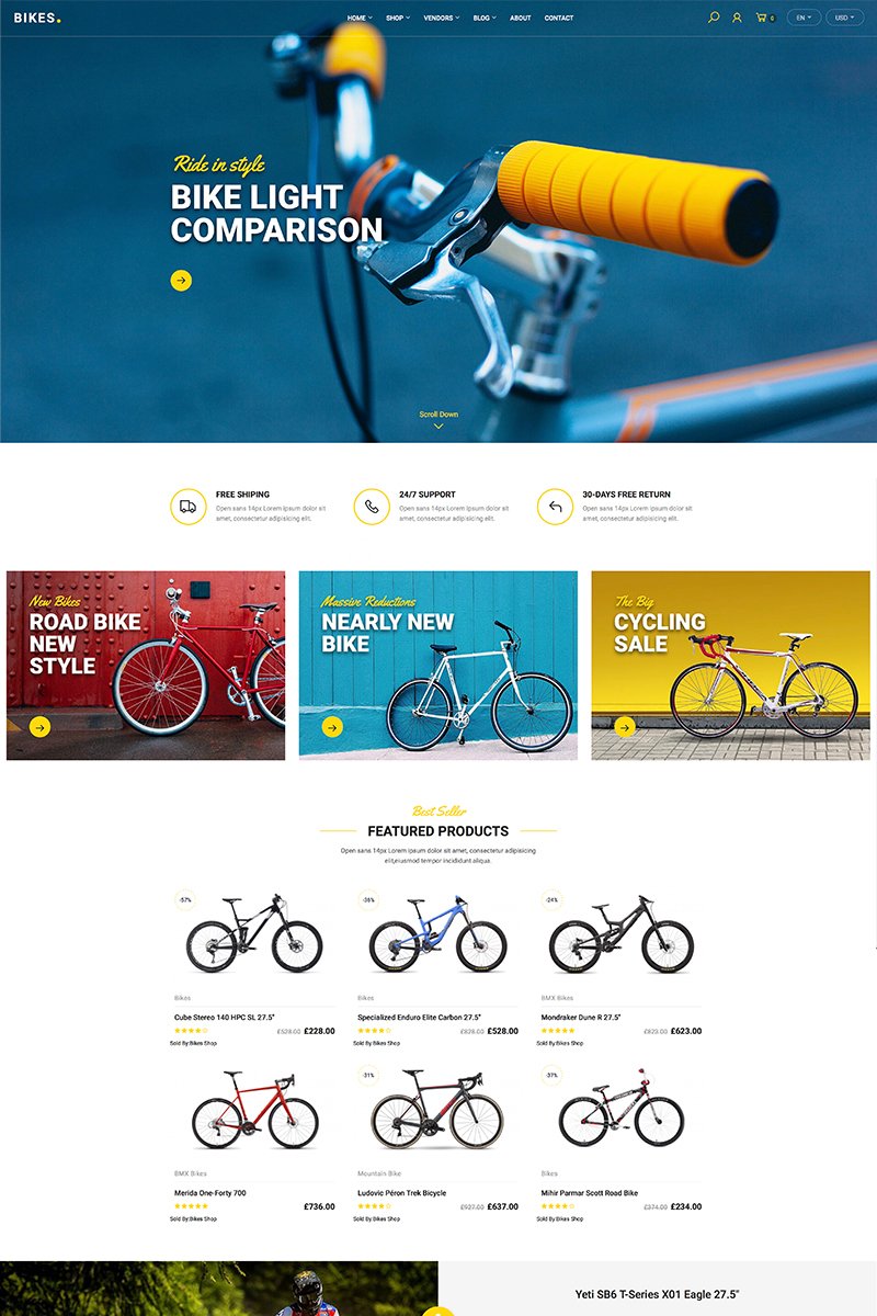 Bikes - Shop WooCommerce