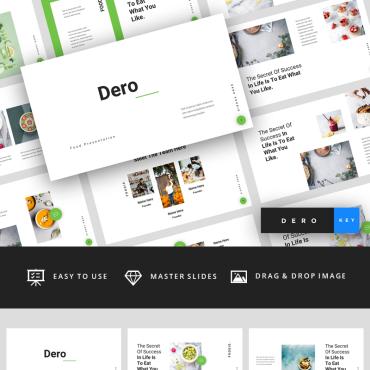 Restaurant Recipe Keynote Templates 87727