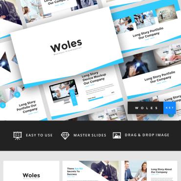 Bussiness Company Keynote Templates 87860