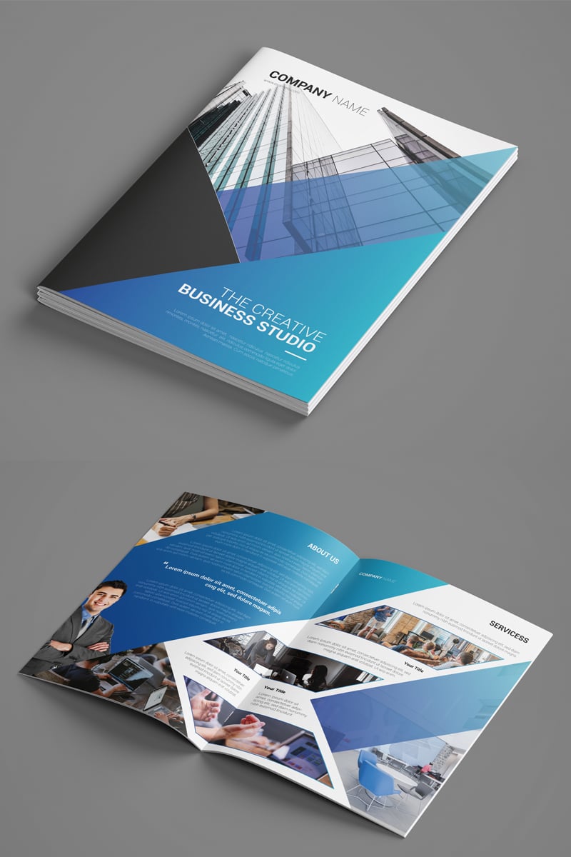 Sistec Bifold Brochure - Corporate Identity Template