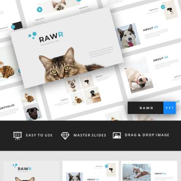 Pet Service Keynote Templates 87976