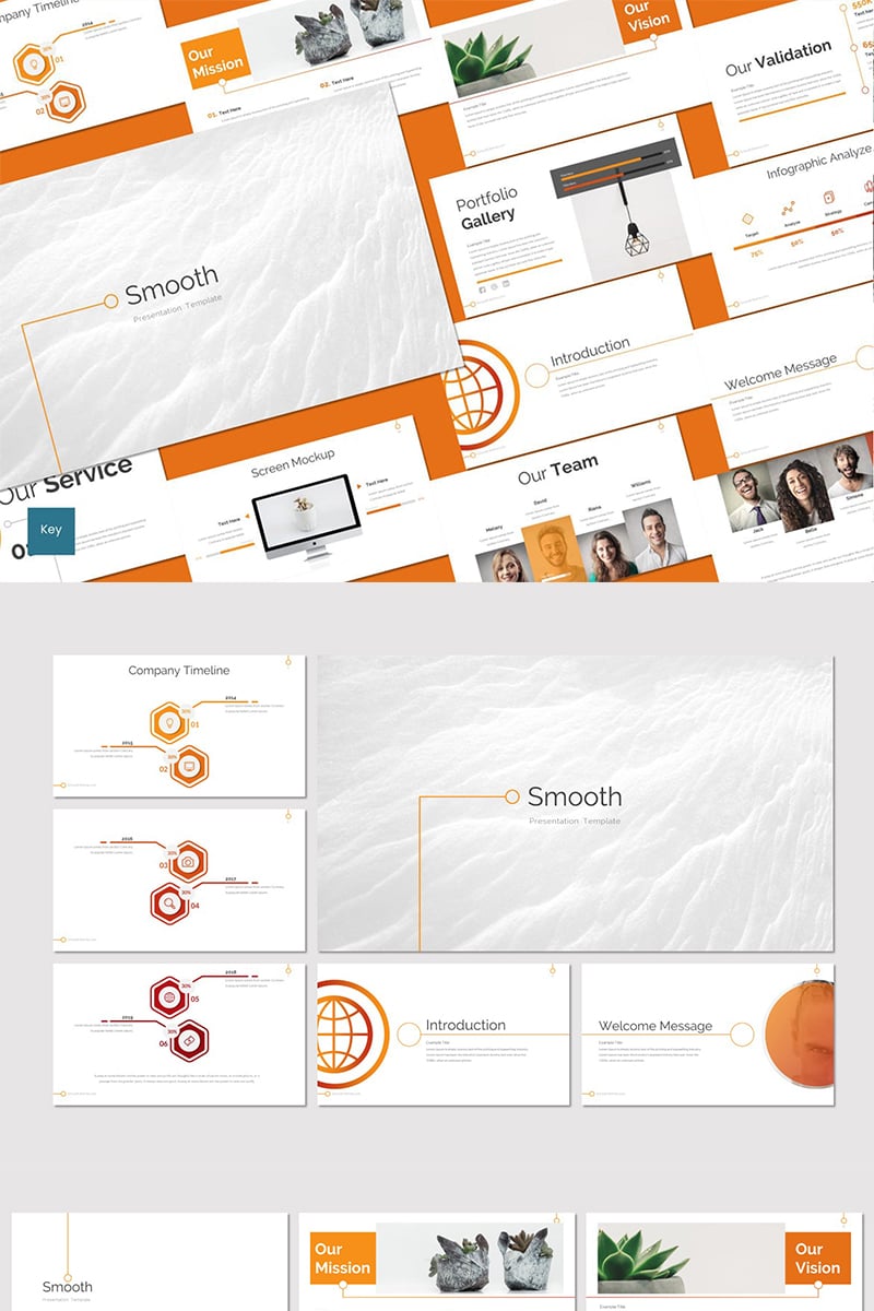 Smooth - Keynote template