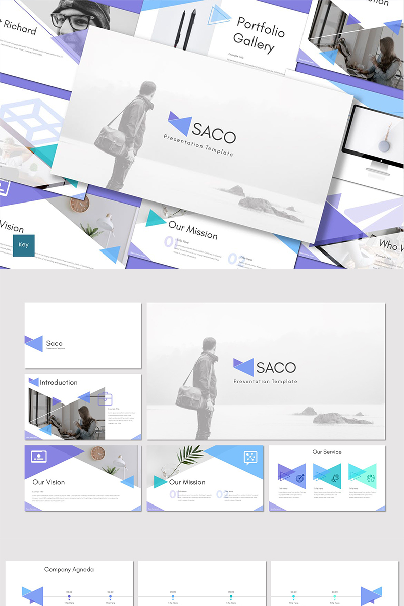 Saco - Keynote template