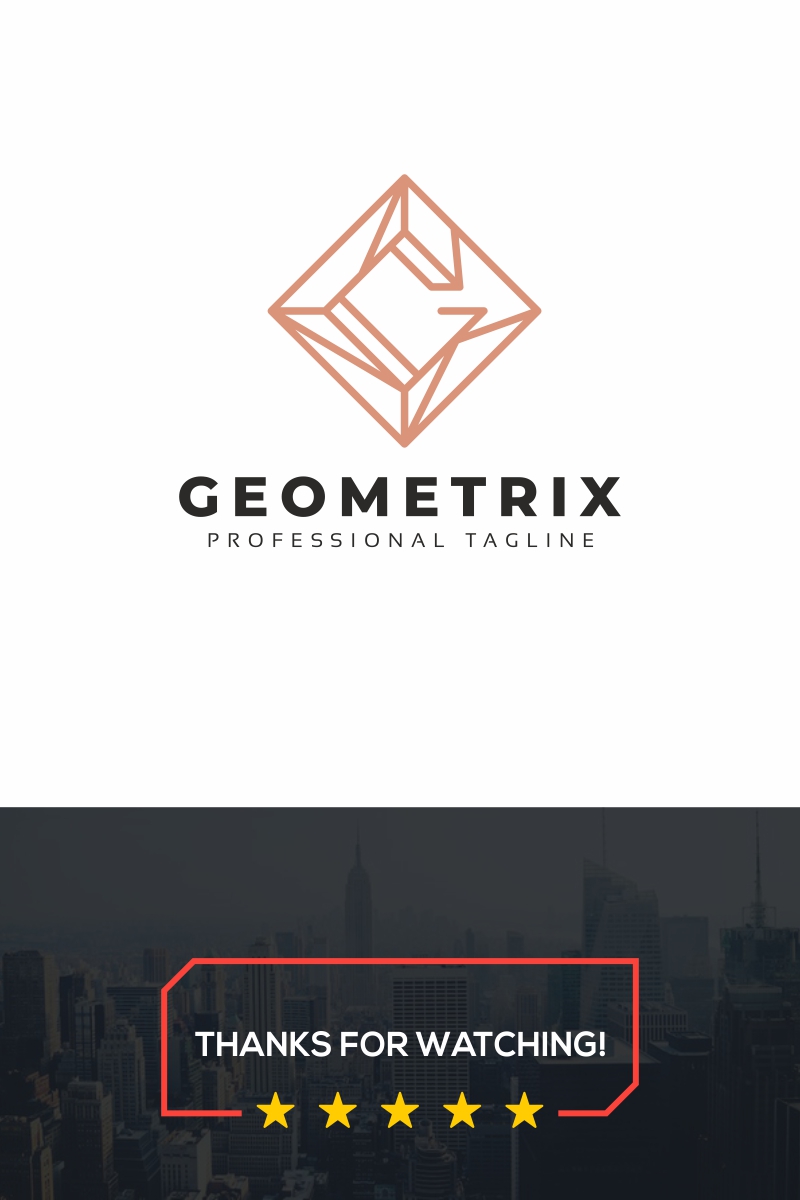 Geometrix-G Letter Logo Template
