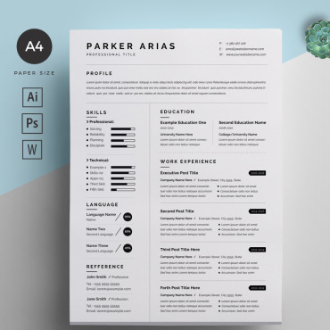 Resume Template Resume Templates 88322