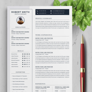 Page A4 Resume Templates 88324