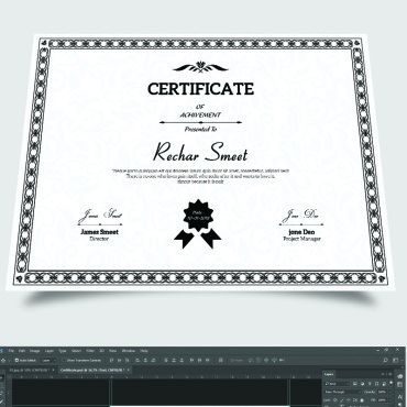 Achievement Appreciation Certificate Templates 88348