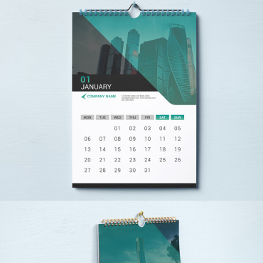 Wall Template Corporate Identity 88368