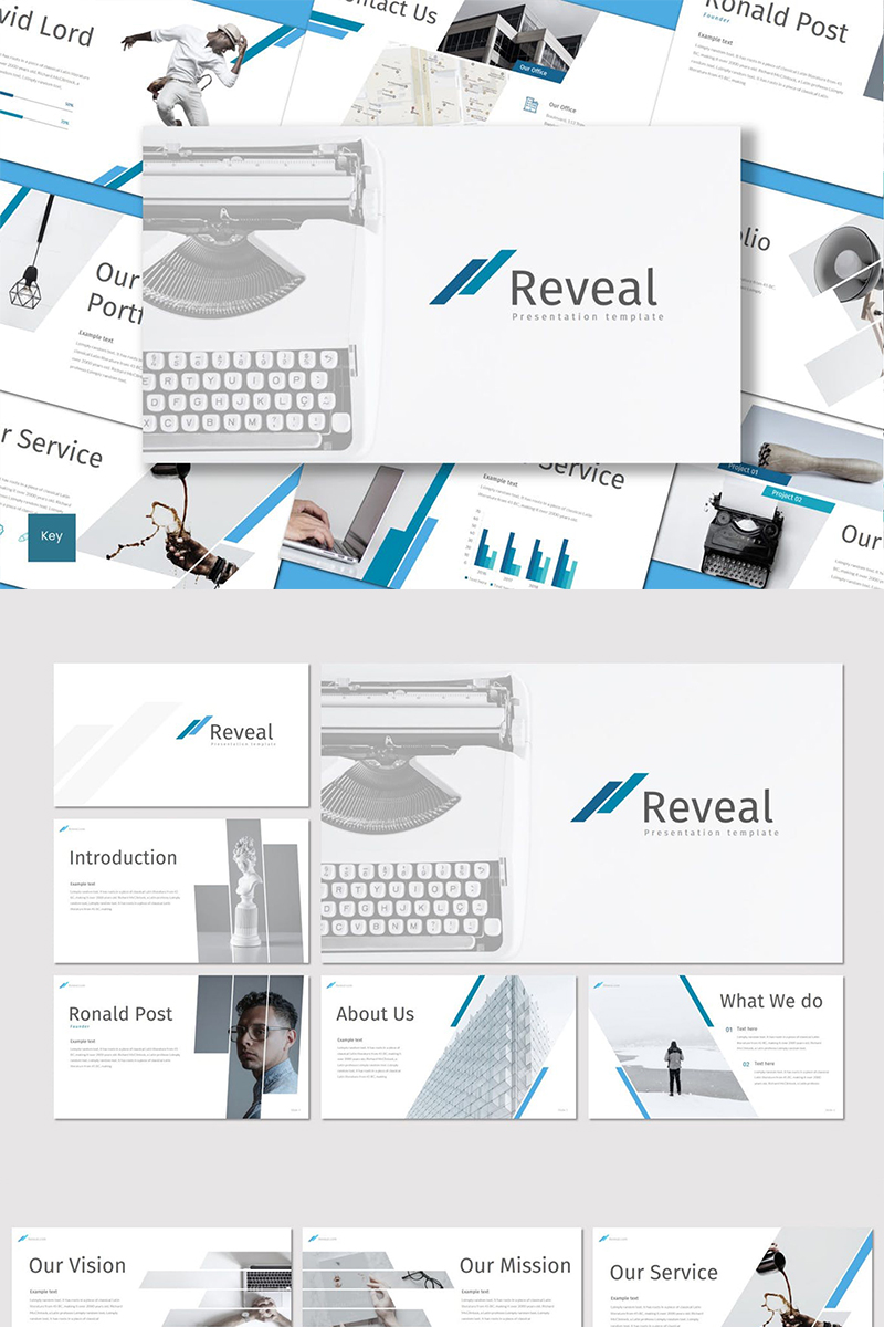 Reveal - Keynote template