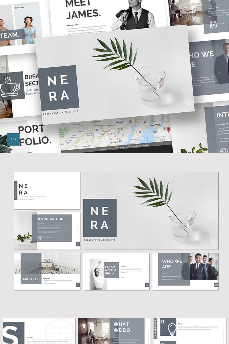 Nera - Keynote template