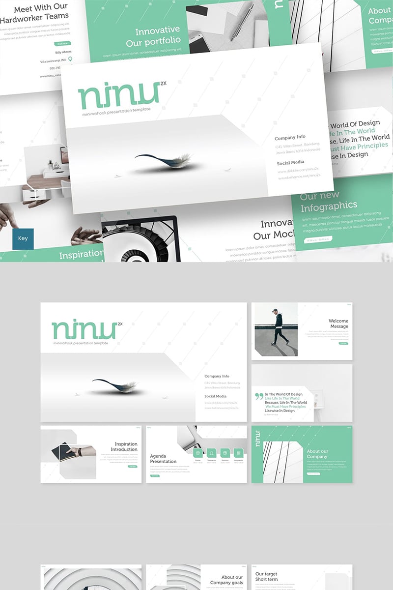 Ninu - Keynote template