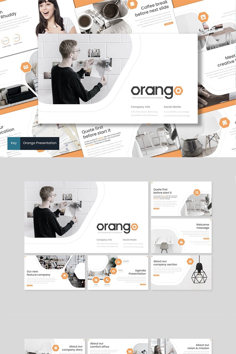 Orango - Keynote template