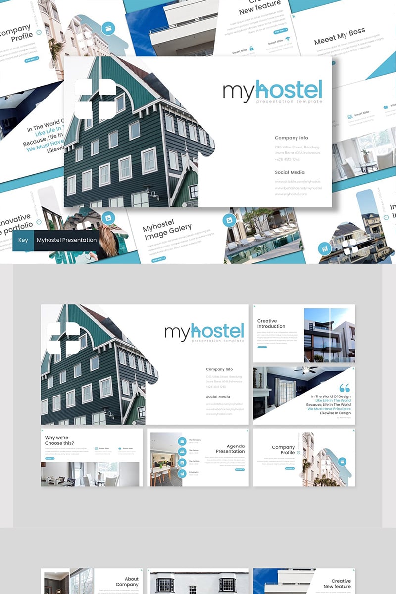 Myhostel - Keynote template