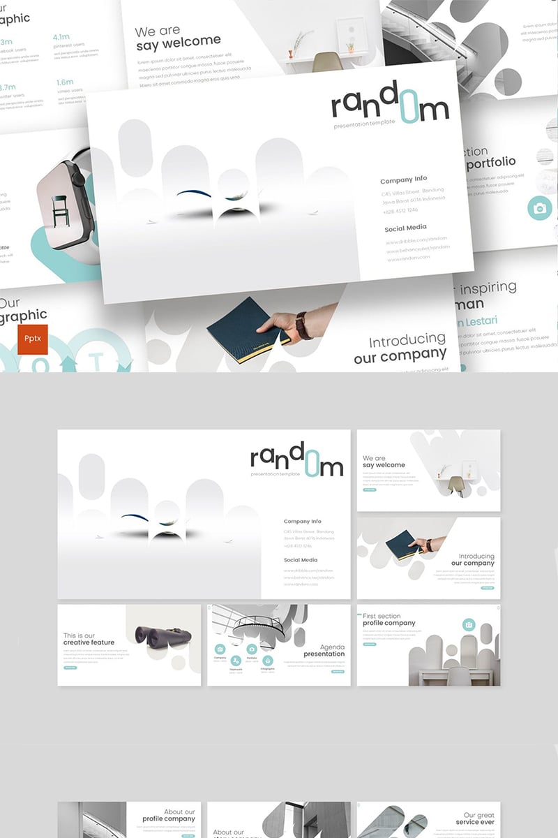 Ramdom PowerPoint template