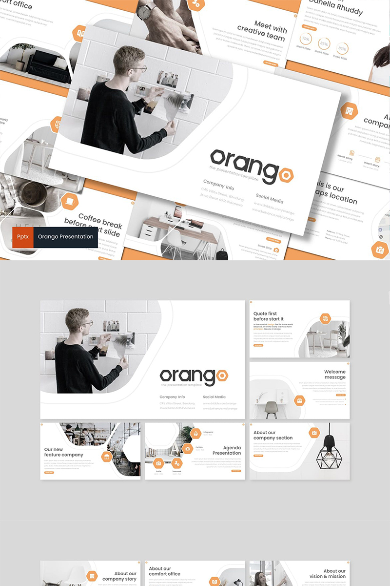 Orango PowerPoint template