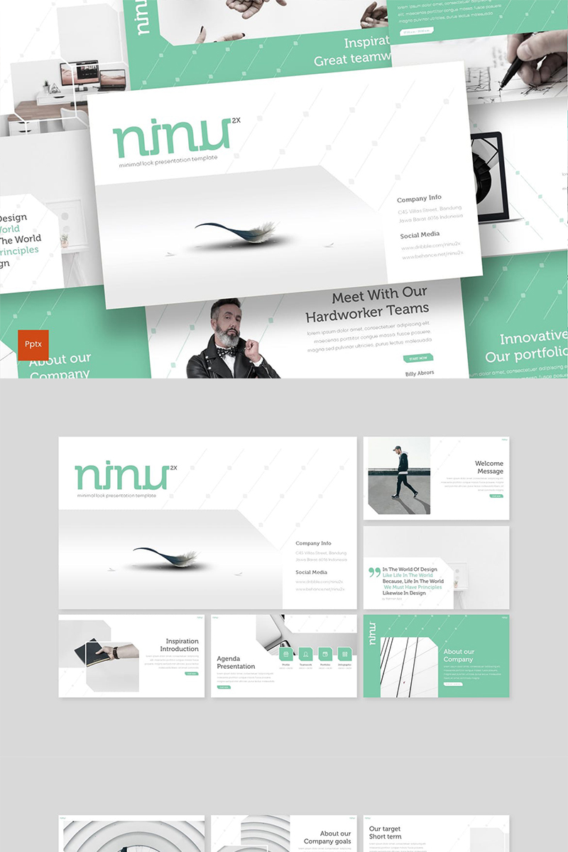 Ninu PowerPoint template