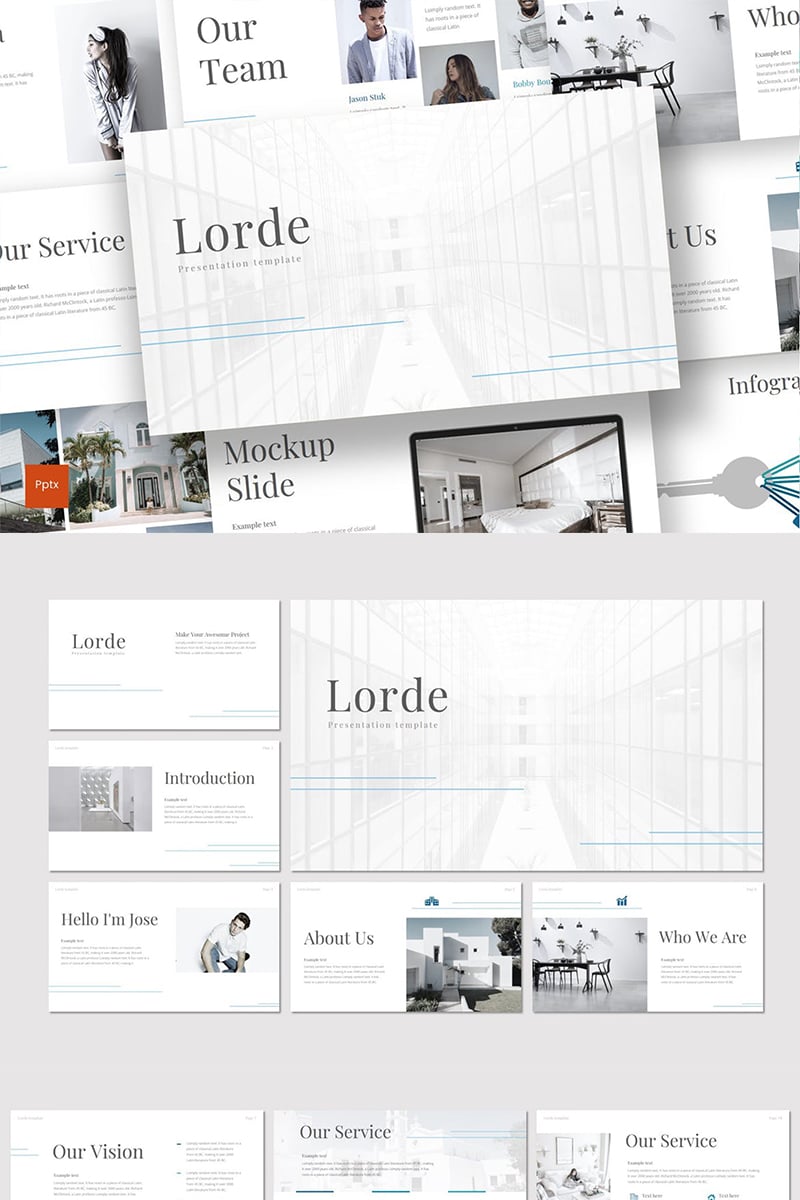 Lorde PowerPoint template