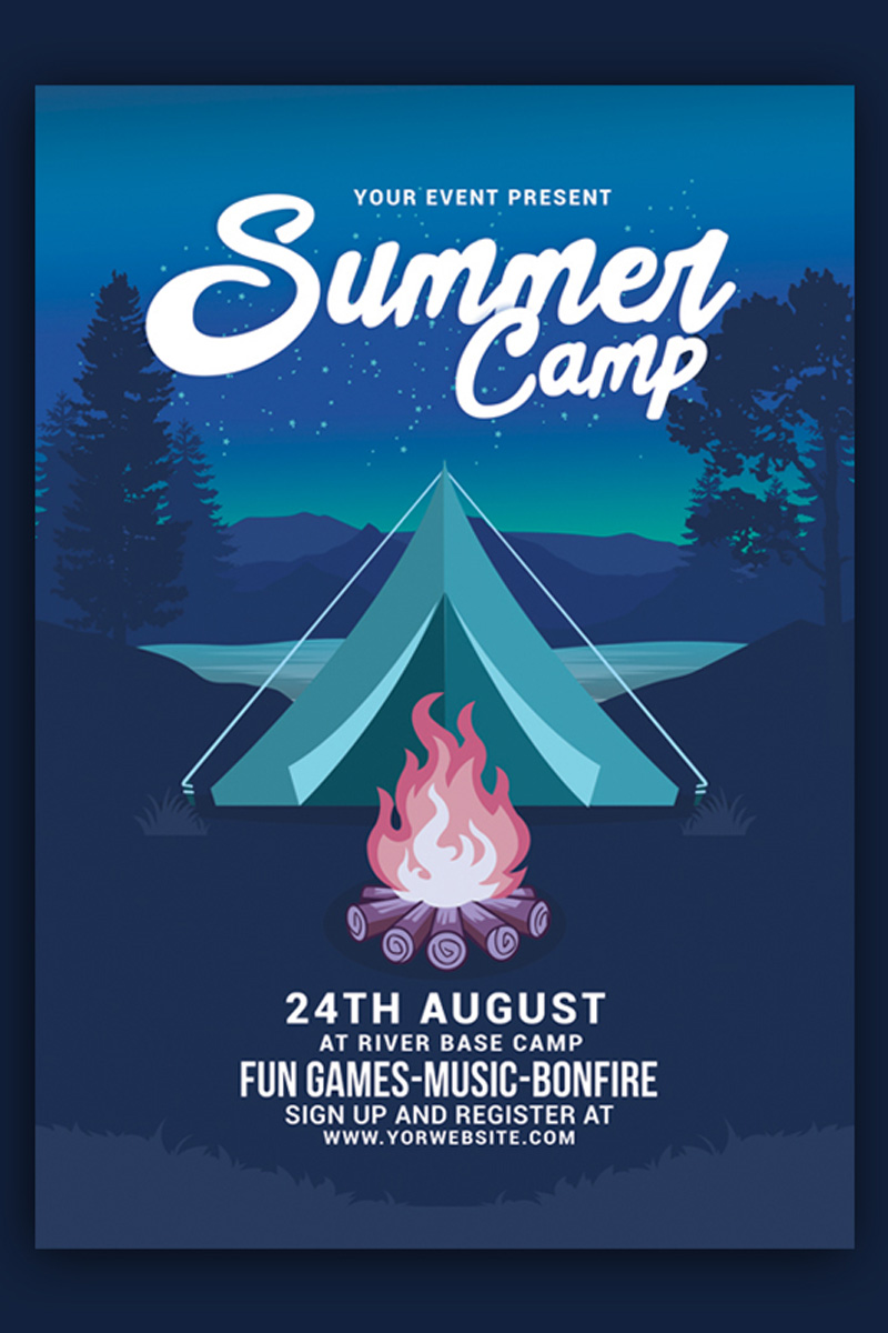 Summer Camp Event - Corporate Identity Template