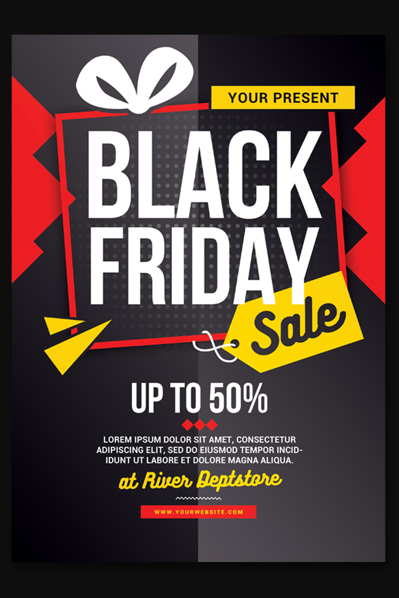 Black Friday Sale Flyer - Corporate Identity Template