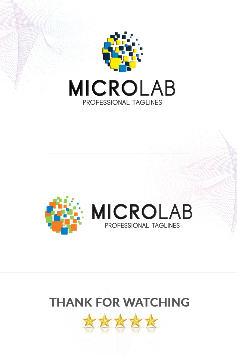 MicroLab Logo Template