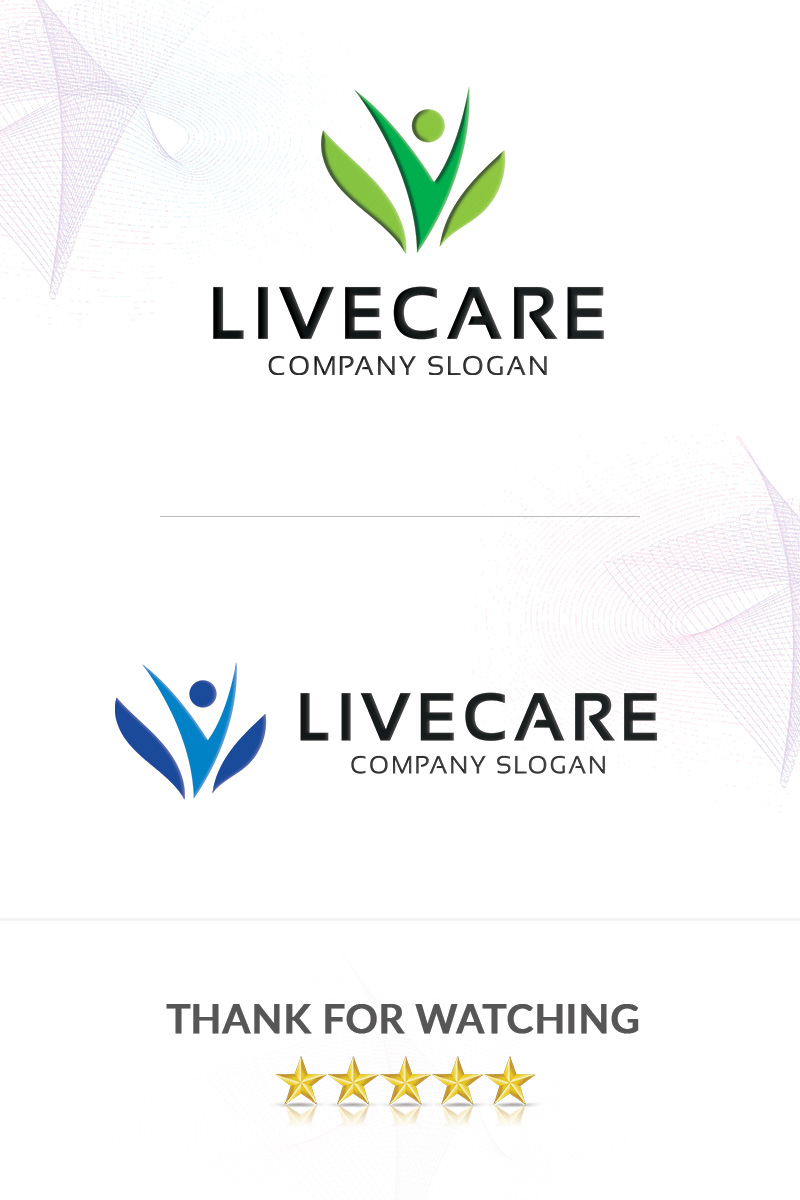 Livecare Logo Template