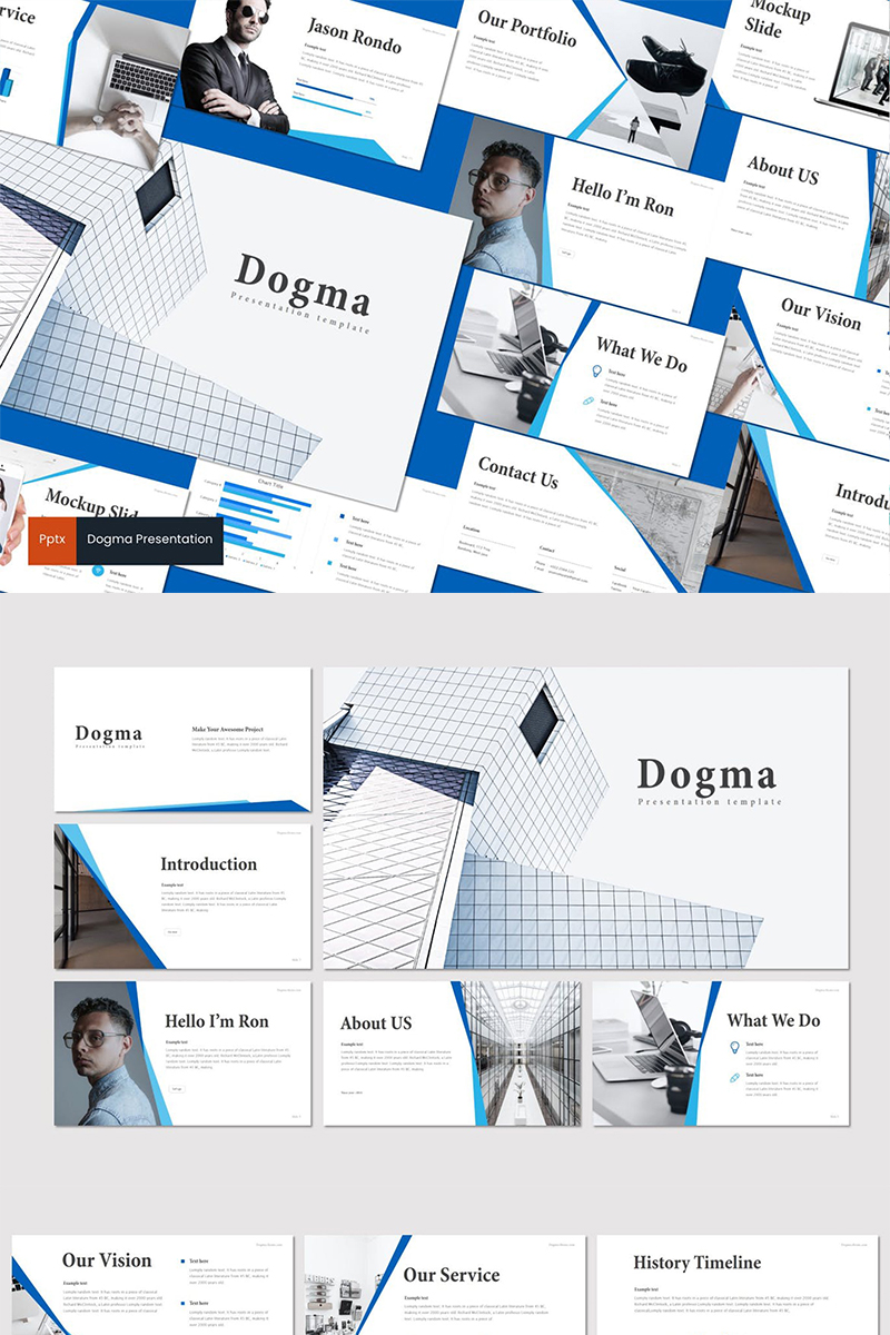 Dogma PowerPoint template