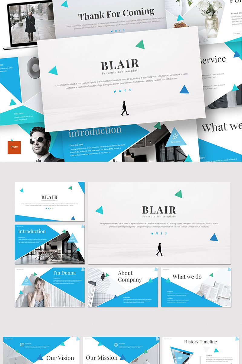 Blair PowerPoint template