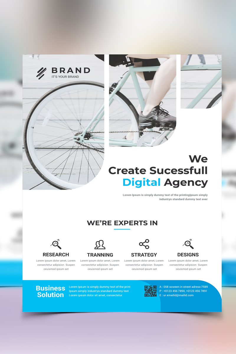 Brand - Minimals Flyer Vol_8 - Corporate Identity Template